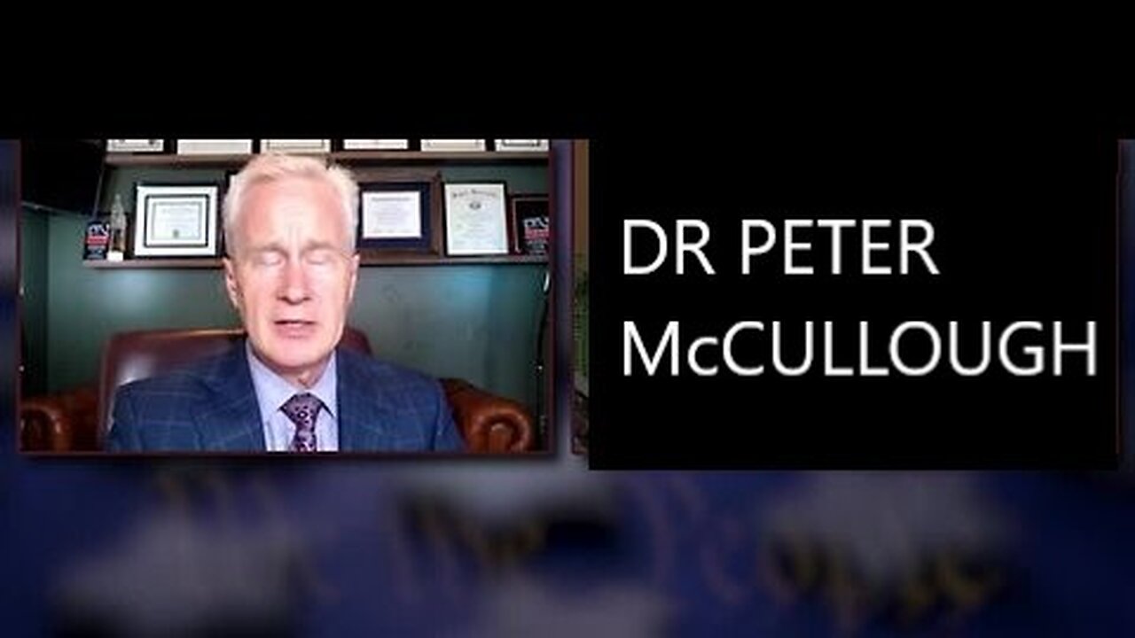 Dr Peter McCullough Exposed Pushing Vaccines and Bird Flu H5N1 and Do No Harm Truth