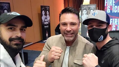 Quick & Candid with Oscar De La Hoya