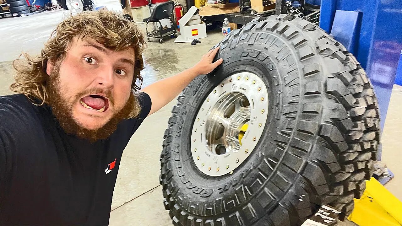 FIRST TIME Mounting Beadlock Wheels on 40" Tires!