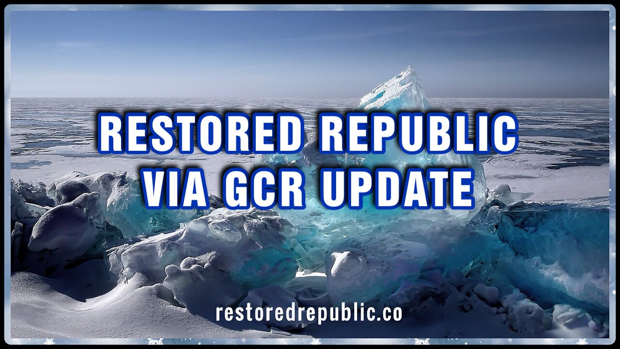Restored Republic via a GCR: Update as of January 15, 2024
