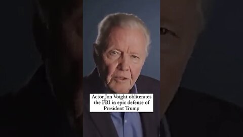 Actor Jon Voight obliterates the FBI in epic defense of President Trump