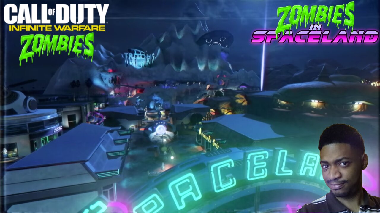 Zombies In Spaceland Round 100 Attempt! Infinite Warfare Zombies 77/100 Followers