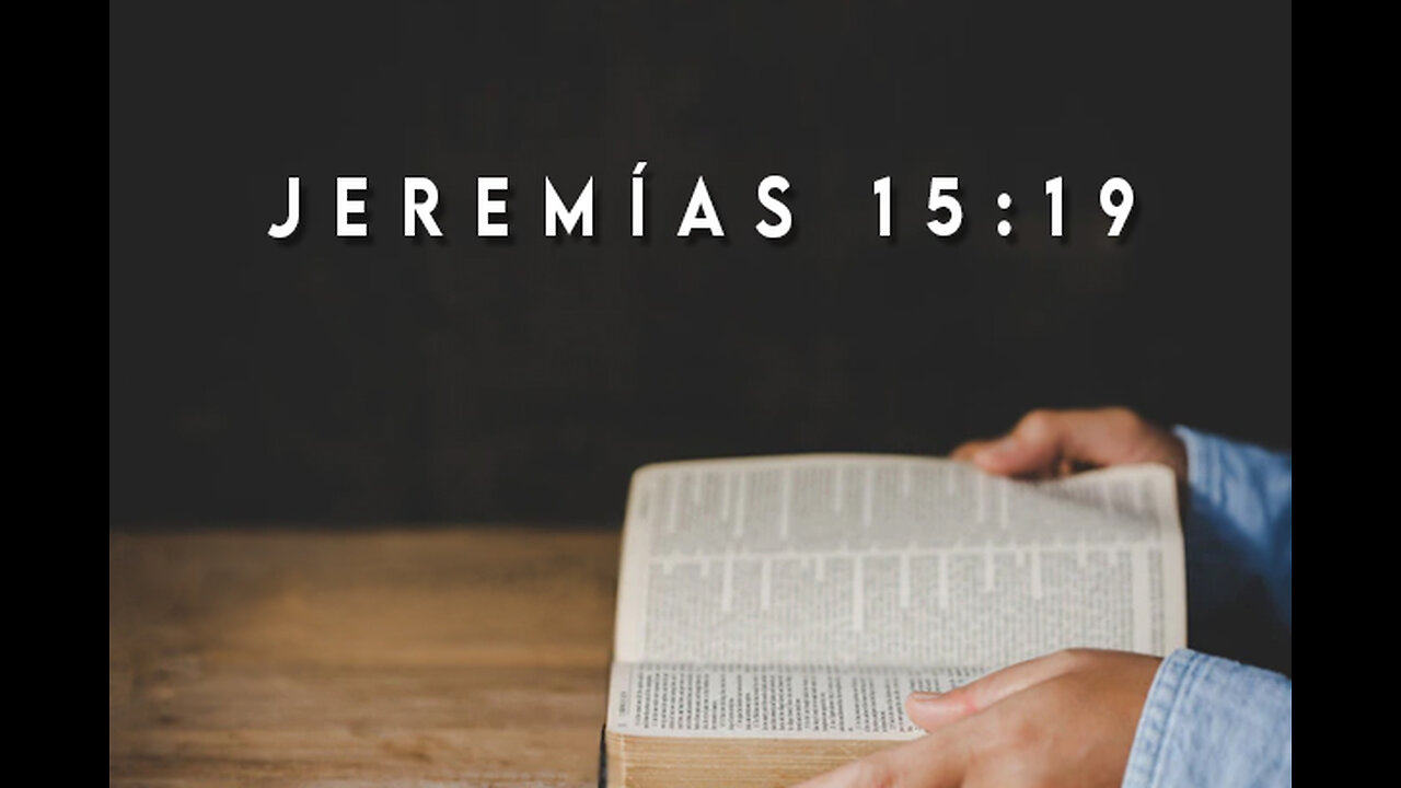 Jeremías 15:19