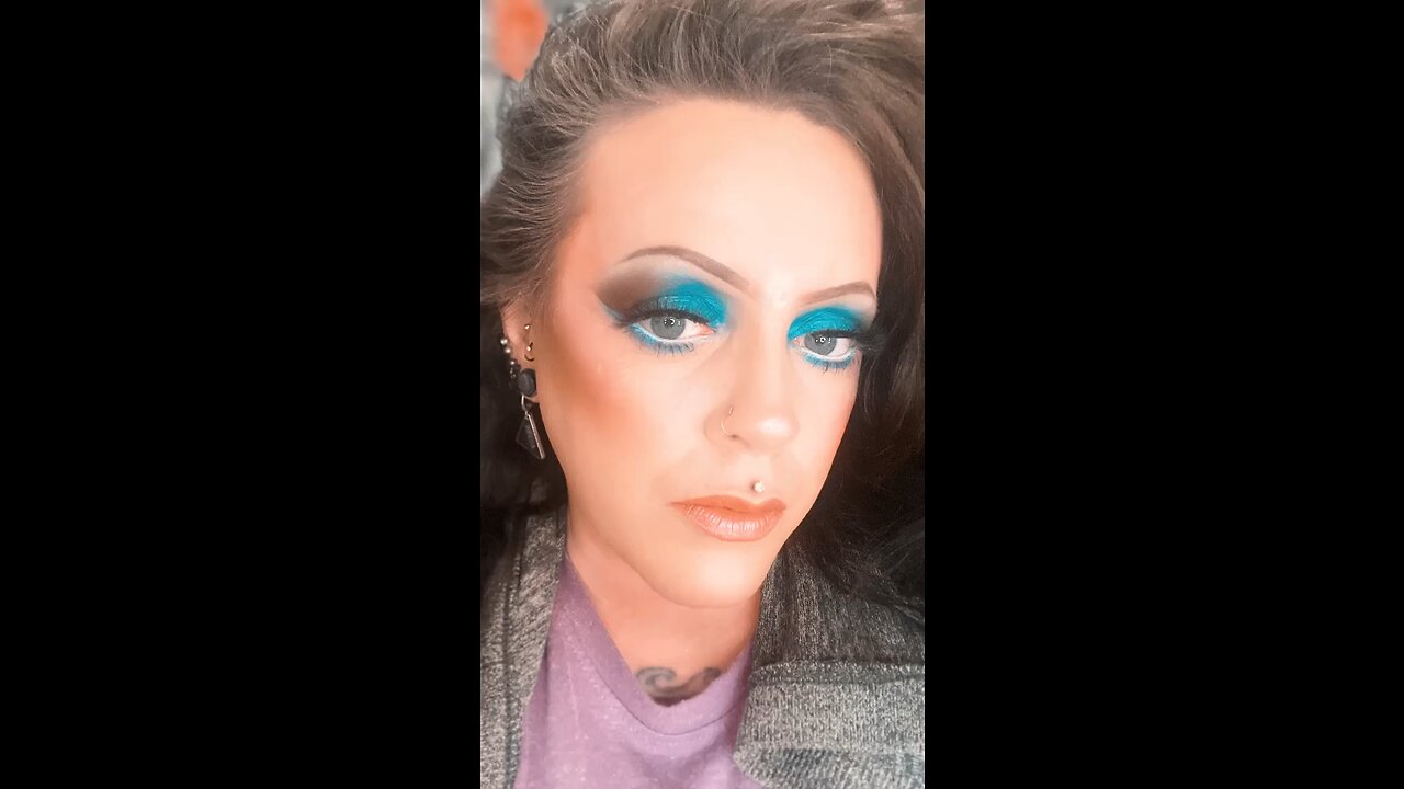 Makeup look using my palette from my brand