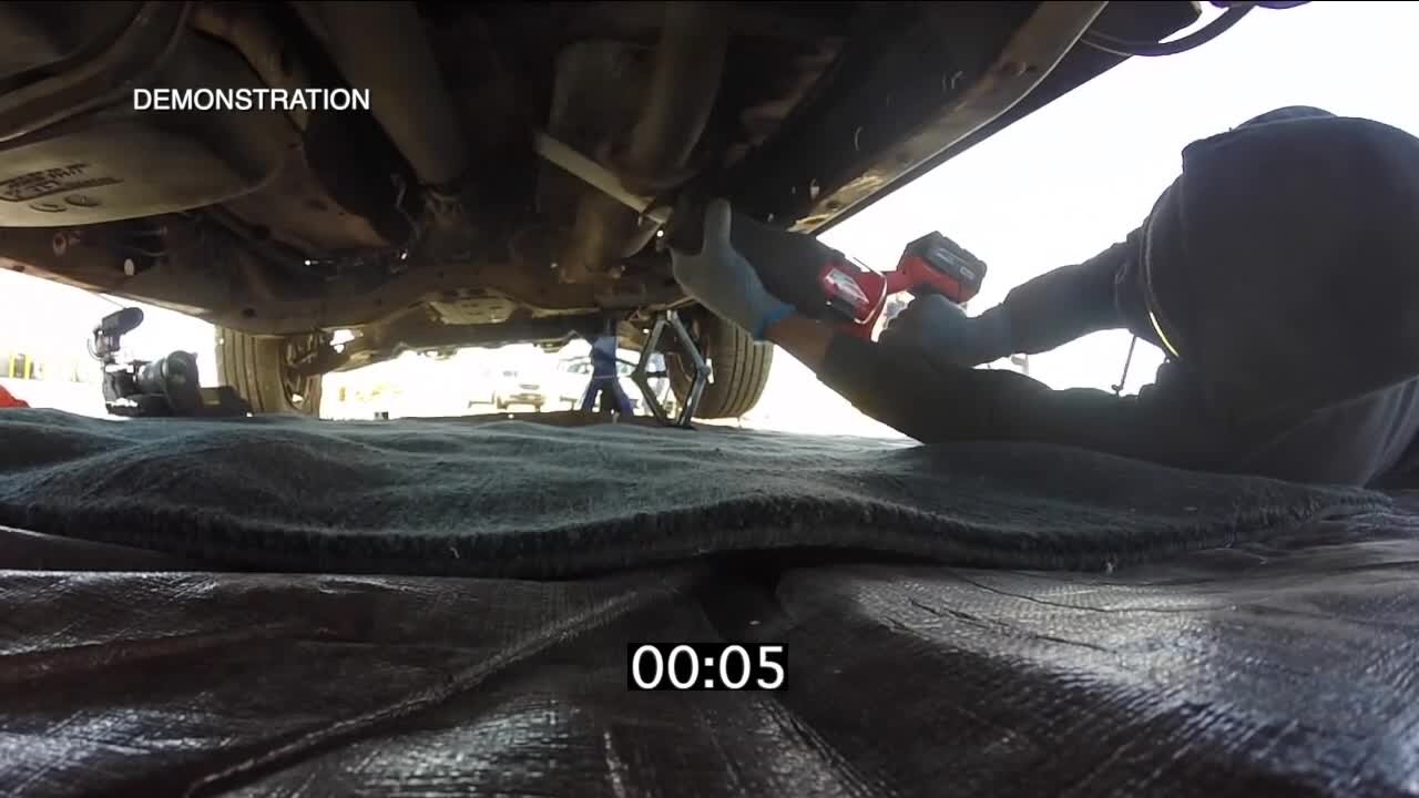 Catalytic converter thefts are an issue all over the country