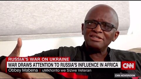 S. Africa - Obbey Mabena: "Russia is our friend. My friend's enemy is my enemy"