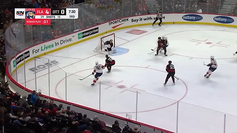 Senators And Panthers Scrum Ends With ALL Players On Ice Receiving Misconducts