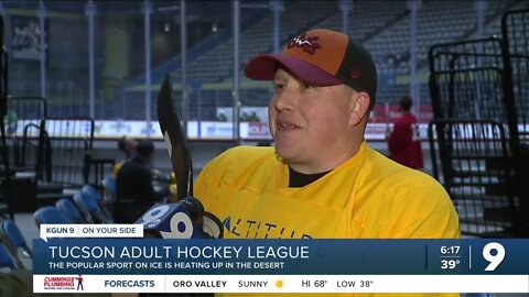 A growing number of Tucson Hockey fans are hitting the ice to play the game