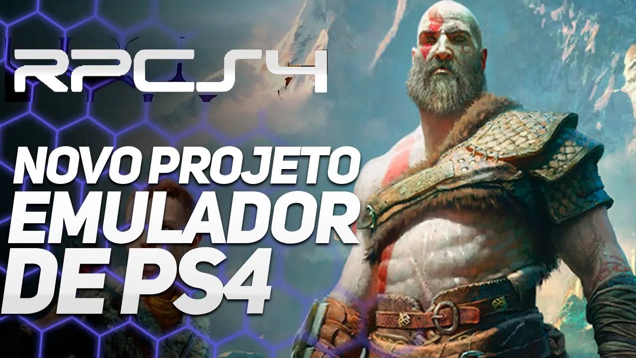 RPCS4 NOVO EMULADOR DE PLAYSTATION 4!