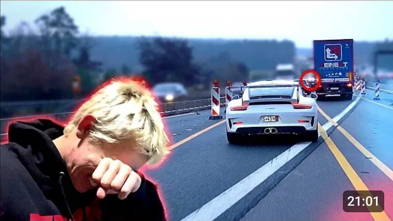 1st day with my new Porsche and this happens _Autobahn gone wrong_