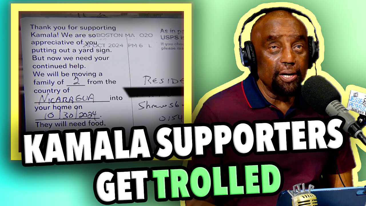 KAMALA SUPPORTERS GET TROLLED | JLP