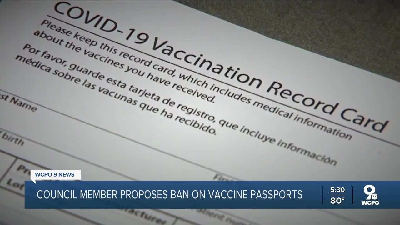 City council member files motion against city-wide vaccine passport