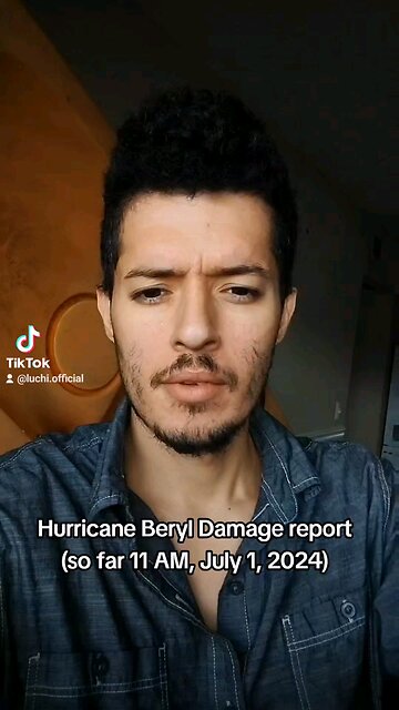Damage Report for Hurricane Beryl (11 AM, July 1, 2024)