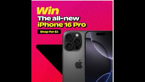 Win an iPhone 16 Pro Now! | Instant Draw for iPhones