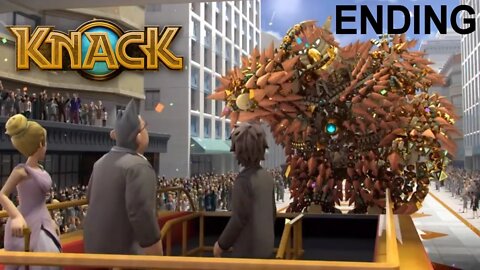 Knack - Final BOSS and ENDING (PS4)