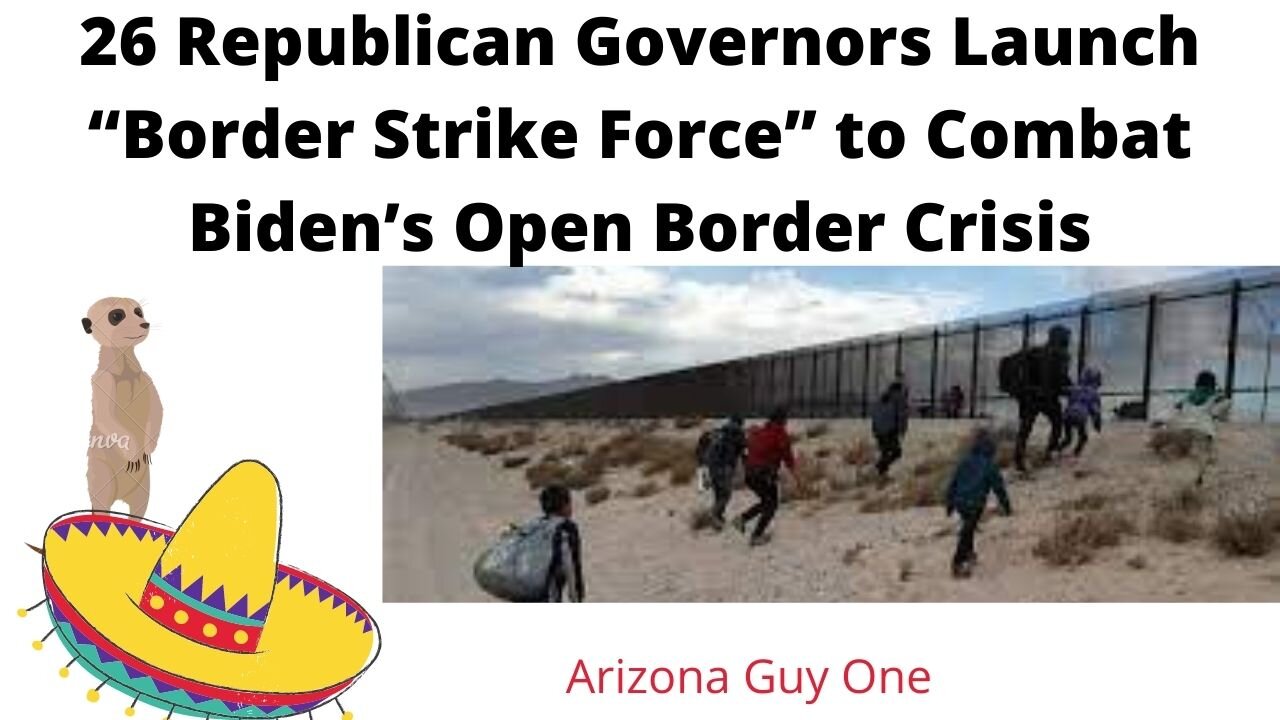 26 State Governors sign on for Border Special Task Force