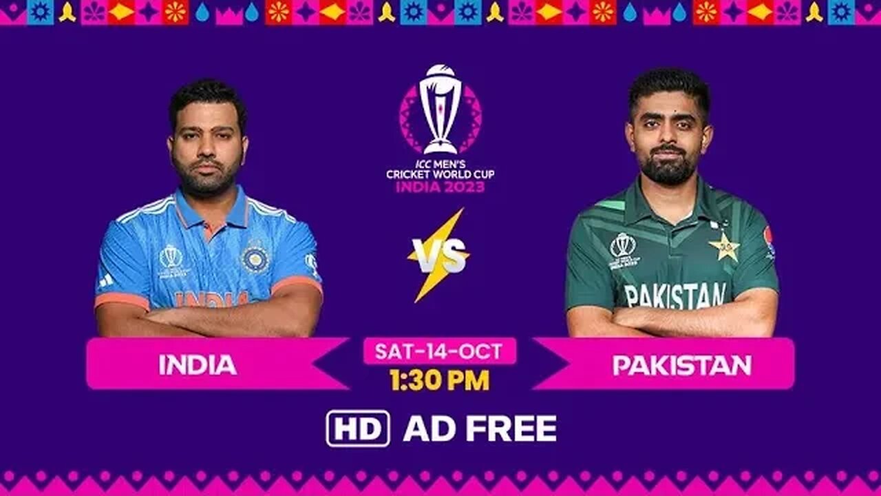 🔴ICC World Cup 2023 | Live Score |Pakistan Vs India world cup | 12th Match 14 OCT 2023