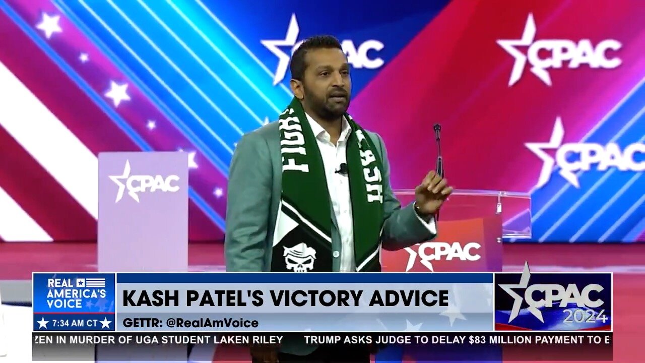 Kash Patel’s Victory Advice