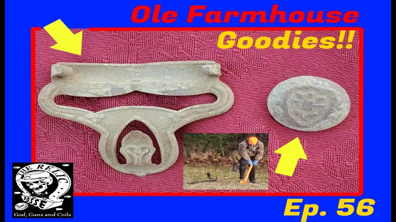 Episode 56 Metal Detecting an 1800's farm, again