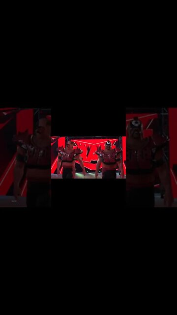 WWE 2k22 Road Warriors Entrance With TitanTron #shorts