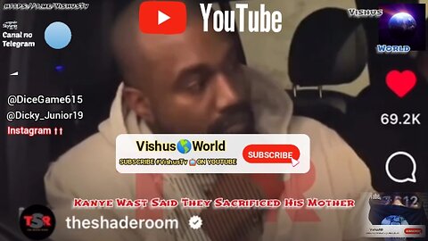 Kanye Wast Said They Sacrificed His Mother #VishusTv 📺