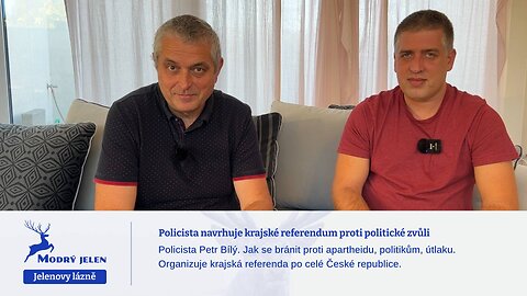 Policista navrhuje krajské referendum proti politické zvůli