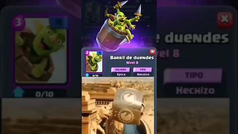 CLASH ROYALE BARRIL DE GOBLINS #shorts