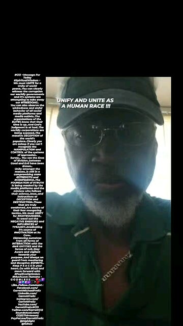 ▪︎UNIFY AND UNITE AS A HUMAN RACE▪︎