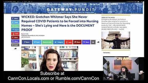 Canncon on Whitmers deadly lies