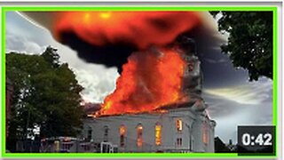 PRIDE CHURCH BURNS TO GROUND AFTER LIGHTNING STRIKE