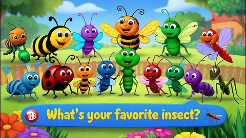 Learning Insects Name || Spelling||Easy Way to Learn || English Name for kids ||