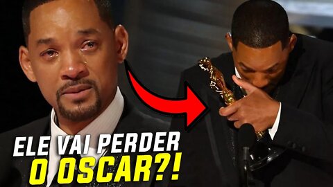 BOMBA! WILL SMITH É BANIDO POR 10 ANOS DO OSCAR! COMO FICA A CARREIRA DELE AGORA?