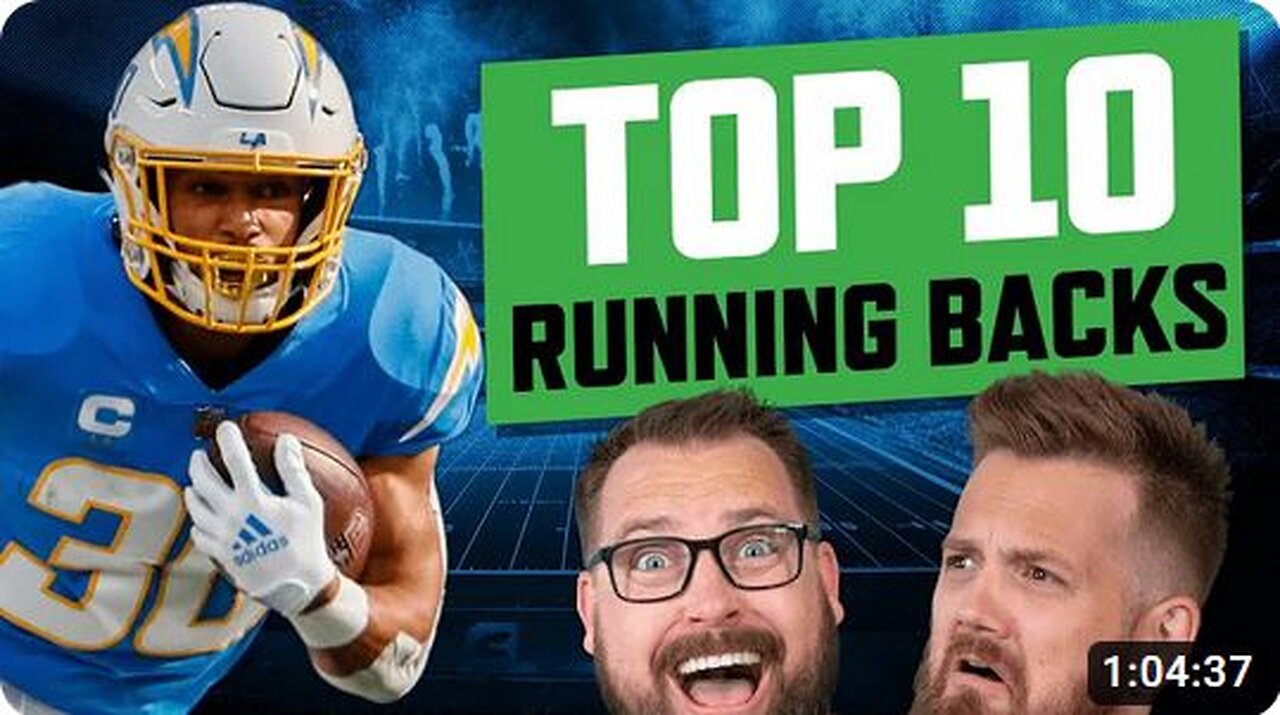 Top 10 Running Backs + Late Round Steals | Fantasy Football 2023