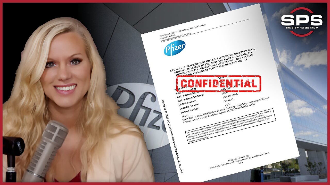 STEW PETERS Network EXCLUSIVE: Former Pfizer Employee LEAKS CONFIDENTIAL DOCUMENT