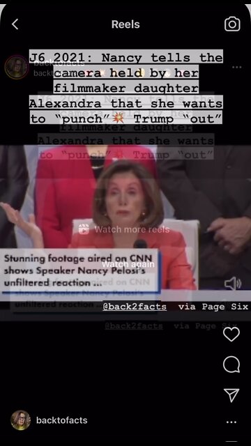 Nancy wanted to ‘punch’ Trump on J6