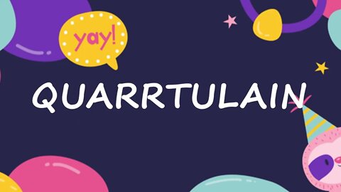 Happy Birthday to Quarrtulain - Birthday Wish From Birthday Bash