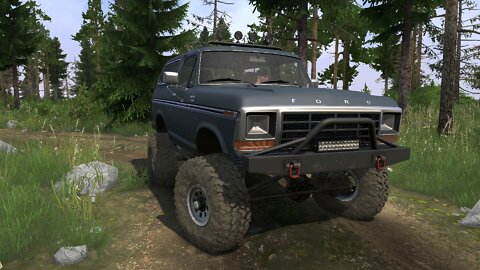 Mudrunner: [IR] 1978 Ford Bronco - Deadwood Forest
