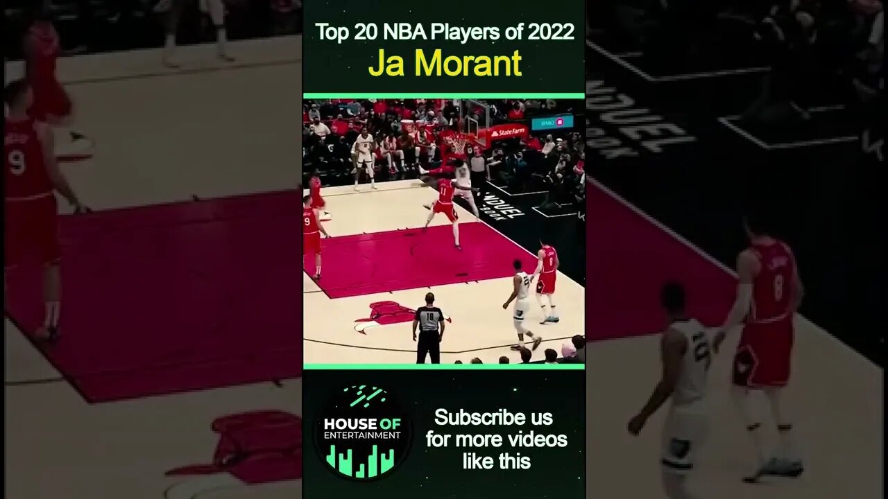 Impressive Ja Morant is one of the top NBA Players in 2022 | Top NBA Players #Shorts