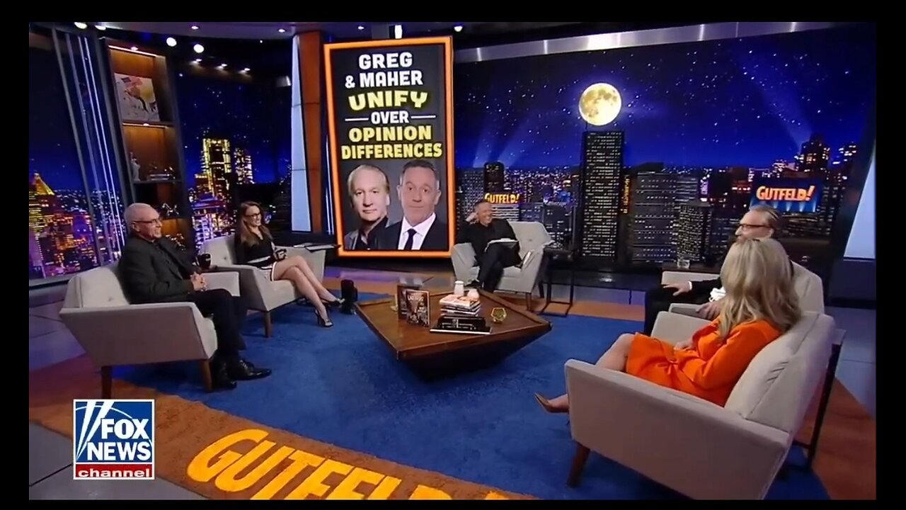 Gutfeld vs Maher on Trump