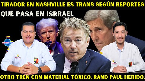 OTRO TREN CON MATERIAL TÓXICO, TIRADOR EN NASHVILLE TRANS, 45 Y MUCHO MÁS.