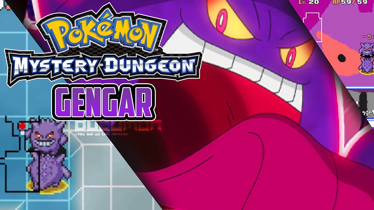 Pokemon Mystery Dungeon Gengar - Short NDS Hack ROM You play as Gengar but you battle against Gengar