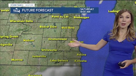 Sunny, humid weekend ahead