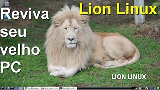 Lion Linux para computadores mais antigos e médios. Linux para PCs fracos