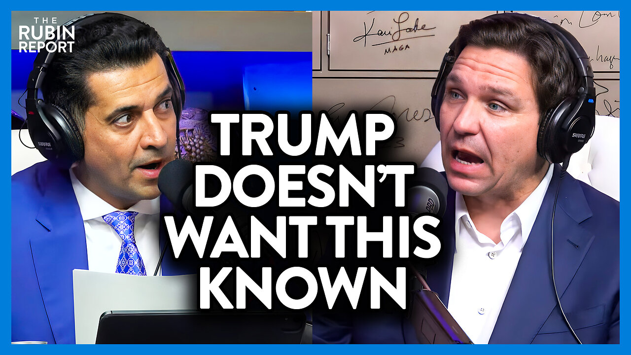 Watch Patrick Bet-David's Face When DeSantis Reveals Trump's BTS Covid Orders