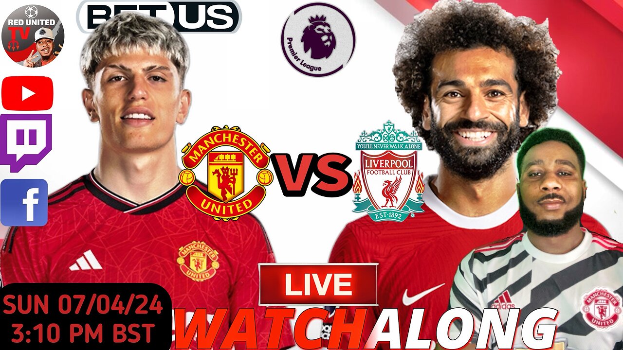 MANCHESTER UNITED vs LIVERPOOL LIVE WATCHALONG - PREMIER LEAGUE | Ivorian Spice