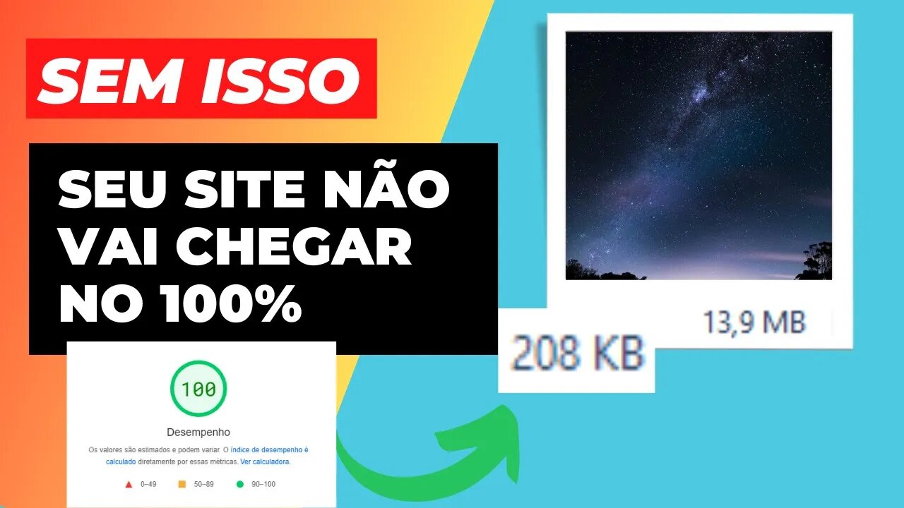 🚀 SEU SITE MUITO MAIS LEVE mudando apenas isso | Site do Sobrinho