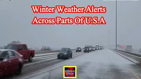 Winter weather alerts across parts of U.S. as TSA braces for record-breaking holiday travel day