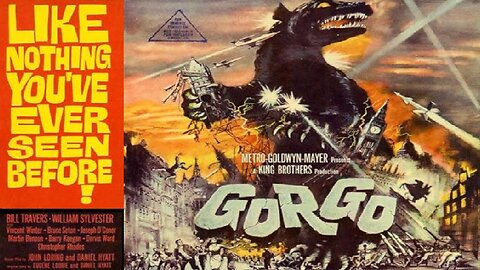 GORGO 1961 Ship Owners Capture Sea Dinosaur That Wreaks Havoc All Over London FULL MOVIE in HD & W/S