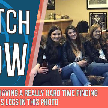 Try To Find The Missing Pair Of Legs In This Picture