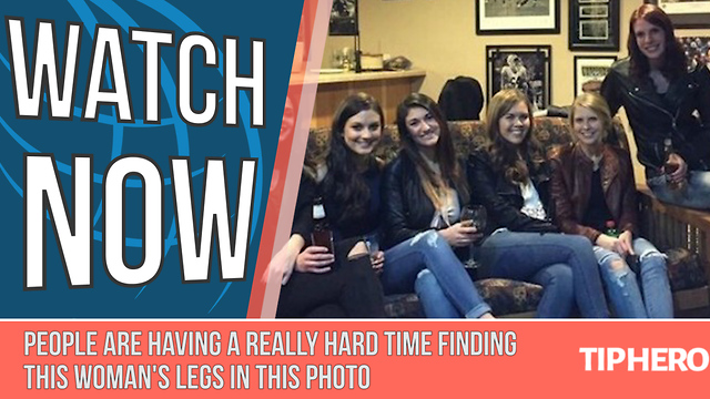 Try To Find The Missing Pair Of Legs In This Picture